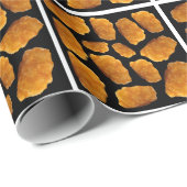 Nugget-Hühnermuster Geschenkpapier (Rolleneckpunkt)