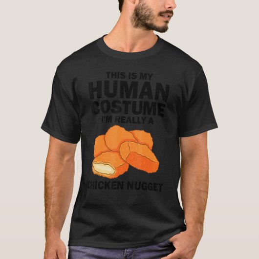 Nugget-Kostüm für Kinder Fashion Nugget Foo T-Shirt (Vorderseite)