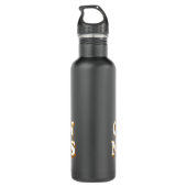 Nugget-Liebhaber von niedlichen Hühnern Edelstahlflasche (Rückseite)