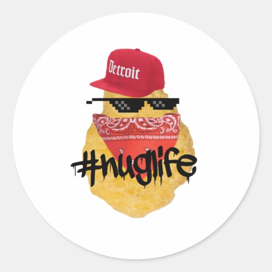 Nugget Life Stickers (Vorderseite)
