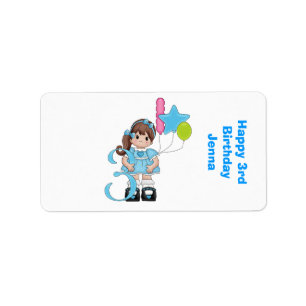 Nugget Miniature Candy Wrapper Adressaufkleber