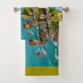 Nugget Point Inseln, Neuseeland Badhandtuch Set (Insitu)