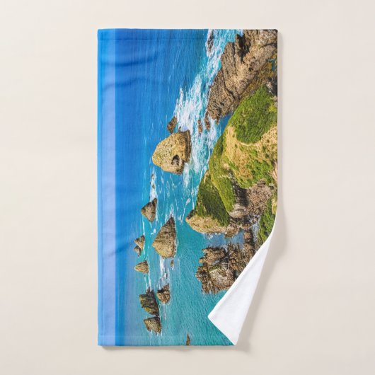 Nugget Point Inseln, Neuseeland Badhandtuch Set (Handtuch)