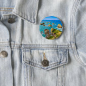 Nugget Point Inseln, Neuseeland Button (Beispiel)