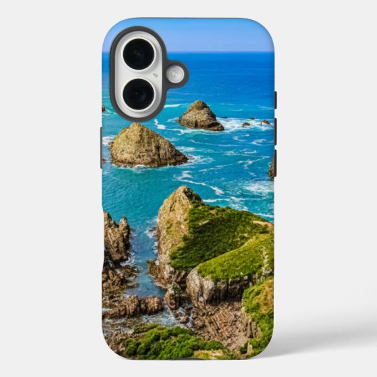 Nugget Point Inseln, Neuseeland Case-Mate iPhone Hülle (Rückseite)