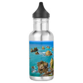 Nugget Point Inseln, Neuseeland Edelstahlflasche (Links)