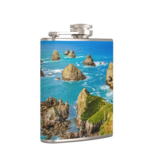 Nugget Point Inseln, Neuseeland Flachmann (Rechts)