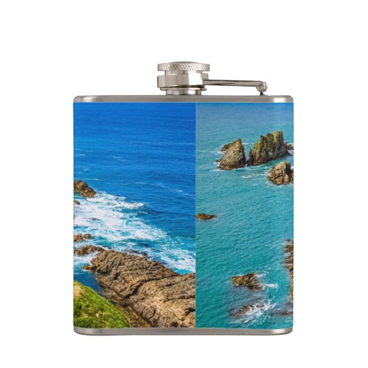 Nugget Point Inseln, Neuseeland Flachmann (Rückseite)