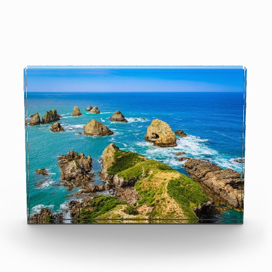 Nugget Point Inseln, Neuseeland Fotoblock (Vorderseite)