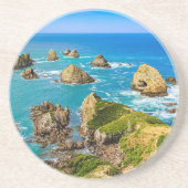 Nugget Point Inseln, Neuseeland Getränkeuntersetzer (Vorne)