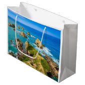 Nugget Point Inseln, Neuseeland Große Geschenktüte (Vorderseite Schrägansicht)