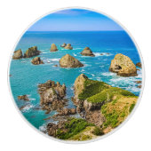 Nugget Point Inseln, Neuseeland Keramikknauf (Vorderseite)
