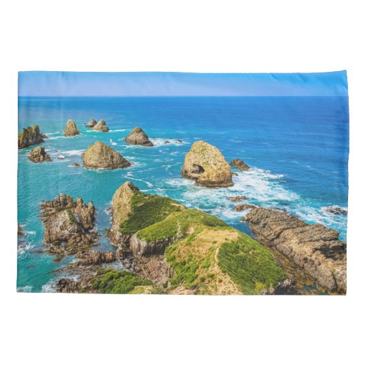 Nugget Point Inseln, Neuseeland Kissenbezug (Rückseite)