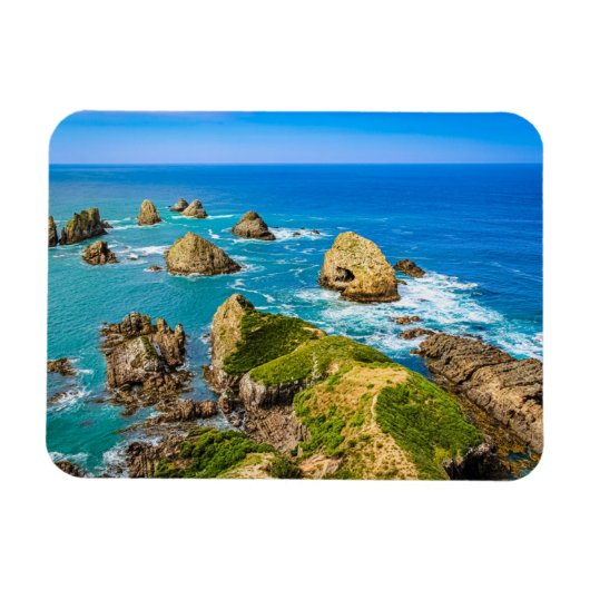 Nugget Point Inseln, Neuseeland Magnet (Horizontal)