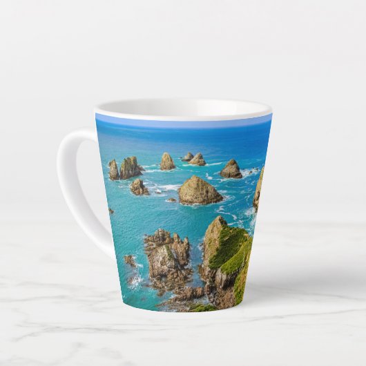 Nugget Point Inseln, Neuseeland Milchtasse (Linke Ecke)