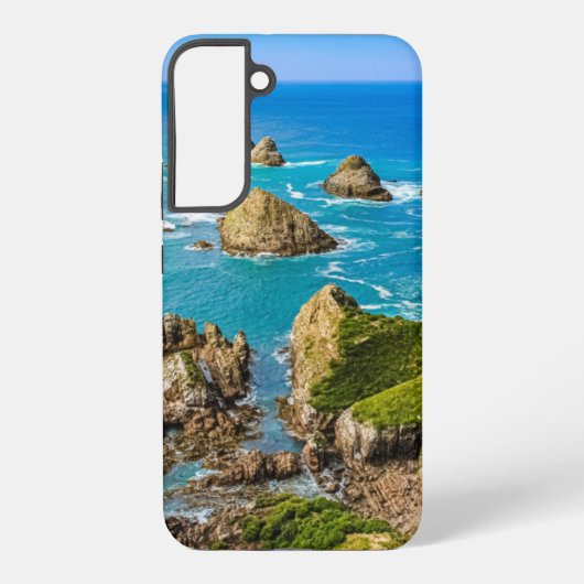 Nugget Point Inseln, Neuseeland Samsung Galaxy Hülle (Rückseite)