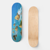 Nugget Point Inseln, Neuseeland Skateboard (Vorderseite)