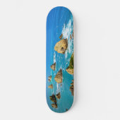 Nugget Point Inseln, Neuseeland Skateboard (Vorderseite)