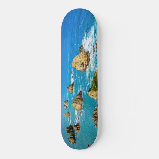 Nugget Point Inseln, Neuseeland Skateboard (Vorderseite)