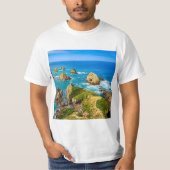 Nugget Point Inseln, Neuseeland T-Shirt (Vorderseite)