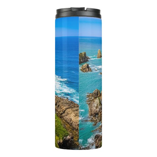 Nugget Point Inseln, Neuseeland Thermosbecher (Rückseite)