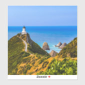 Nugget Point Leuchtturm, Neuseeland Aufkleber (Blatt)