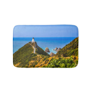 Nugget Point Leuchtturm, Neuseeland Badematte