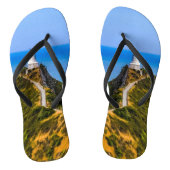 Nugget Point Leuchtturm, Neuseeland Badesandalen (Fußbett)