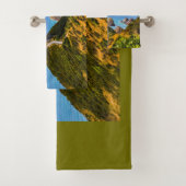 Nugget Point Leuchtturm, Neuseeland Badhandtuch Set (Insitu)