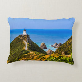 Nugget Point Leuchtturm, Neuseeland Dekokissen