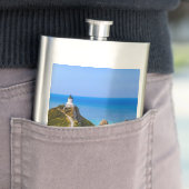 Nugget Point Leuchtturm, Neuseeland Flachmann (Beispiel)