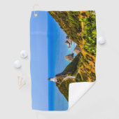 Nugget Point Leuchtturm, Neuseeland Golfhandtuch (Insitu)