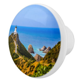 Nugget Point Leuchtturm, Neuseeland Keramikknauf
