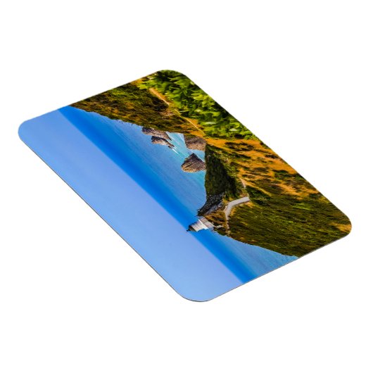 Nugget Point Leuchtturm, Neuseeland Magnet (Rechte Seite)