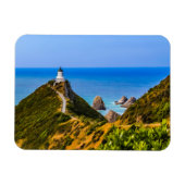 Nugget Point Leuchtturm, Neuseeland Magnet (Horizontal)