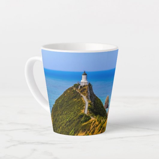 Nugget Point Leuchtturm, Neuseeland Milchtasse (Linke Ecke)