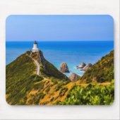 Nugget Point Leuchtturm, Neuseeland Mousepad (Vorne)