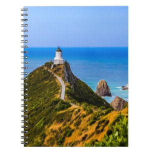 Nugget Point Leuchtturm, Neuseeland Notizblock