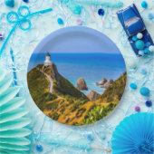 Nugget Point Leuchtturm, Neuseeland Pappteller (Party)