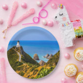 Nugget Point Leuchtturm, Neuseeland Pappteller (Party)