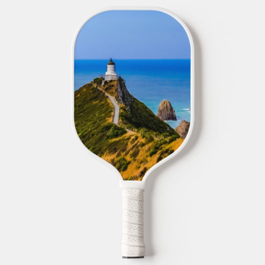 Nugget Point Leuchtturm, Neuseeland Pickleball Schläger (Vorderseite)