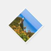 Nugget Point Leuchtturm, Neuseeland Serviette (Ecke)