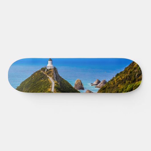 Nugget Point Leuchtturm, Neuseeland Skateboard (Horizontal)