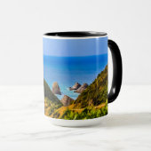 Nugget Point Leuchtturm, Neuseeland Tasse (VorderseiteRechts)