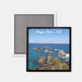 Nugget Point Rock Circle, NZ -2 (Kühlschrankmagnet Magnet (Vorderseite/Rückseite)