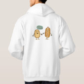 Nugget & Würstchen Hoodie (Rückseite)