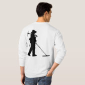 Nuggetjäger SCHWARZES T-Shirt (Schwarz voll)