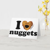 Nuggets der Liebe I Karte (Gelbe Blume)