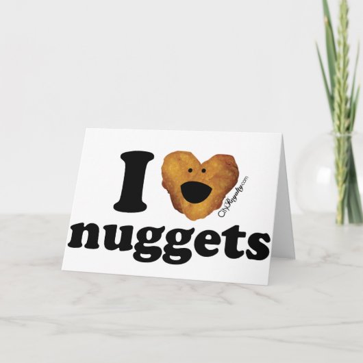 Nuggets der Liebe I Karte (Vorderseite)