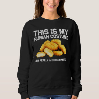 Nuggets für Männer Frauen Nuggets essen Sweatshirt